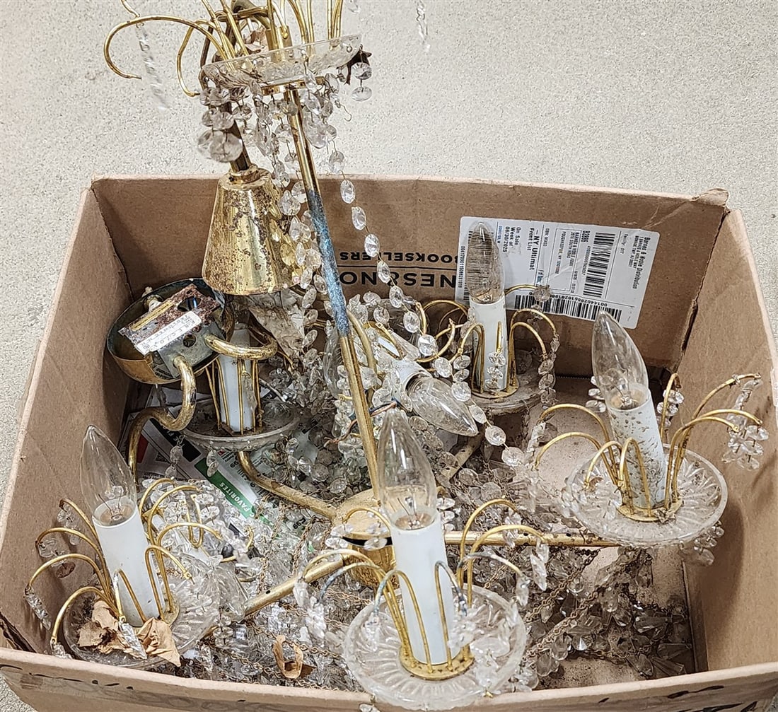 Bx Czech Crystal Preciosa Jablonec Chandelier (1 of 2)