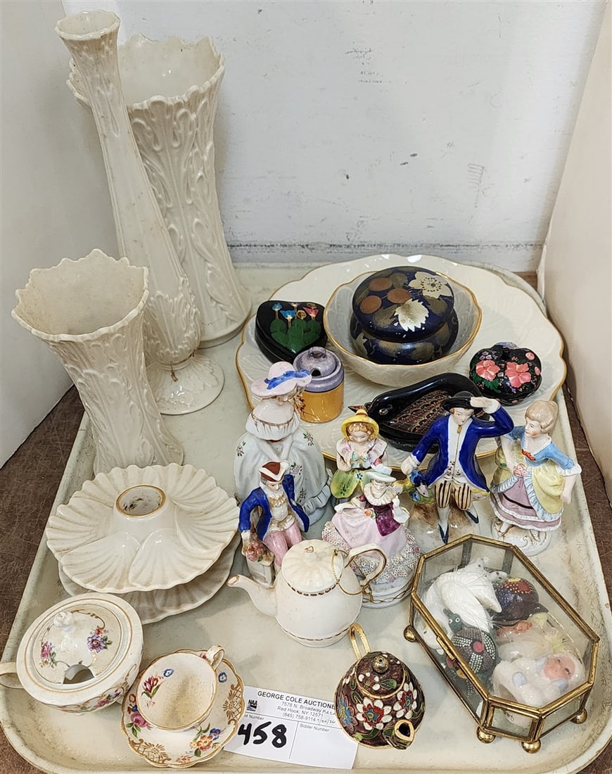 Tray Lenox, Japanese Figurines, Bx's Etc. (1 of 1)