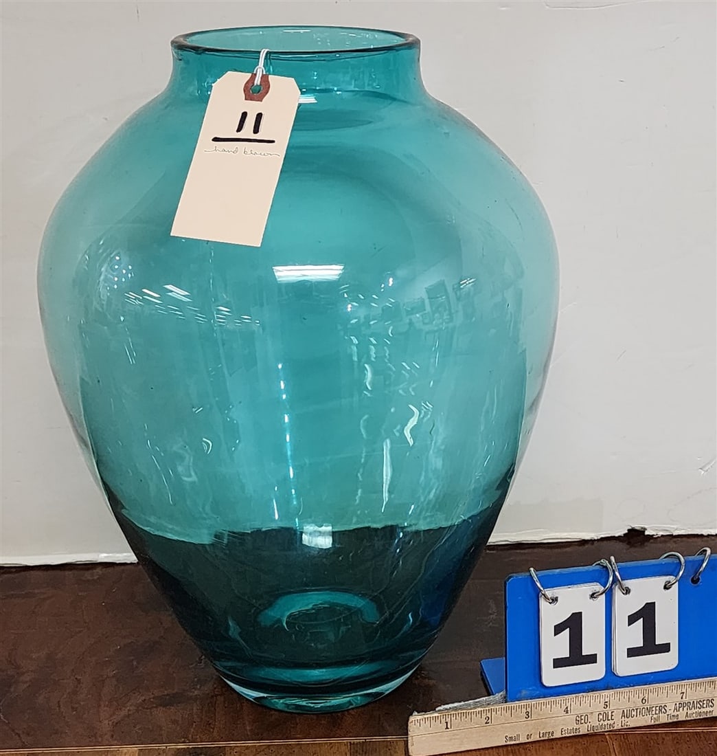 Hand Blown Vase 17"