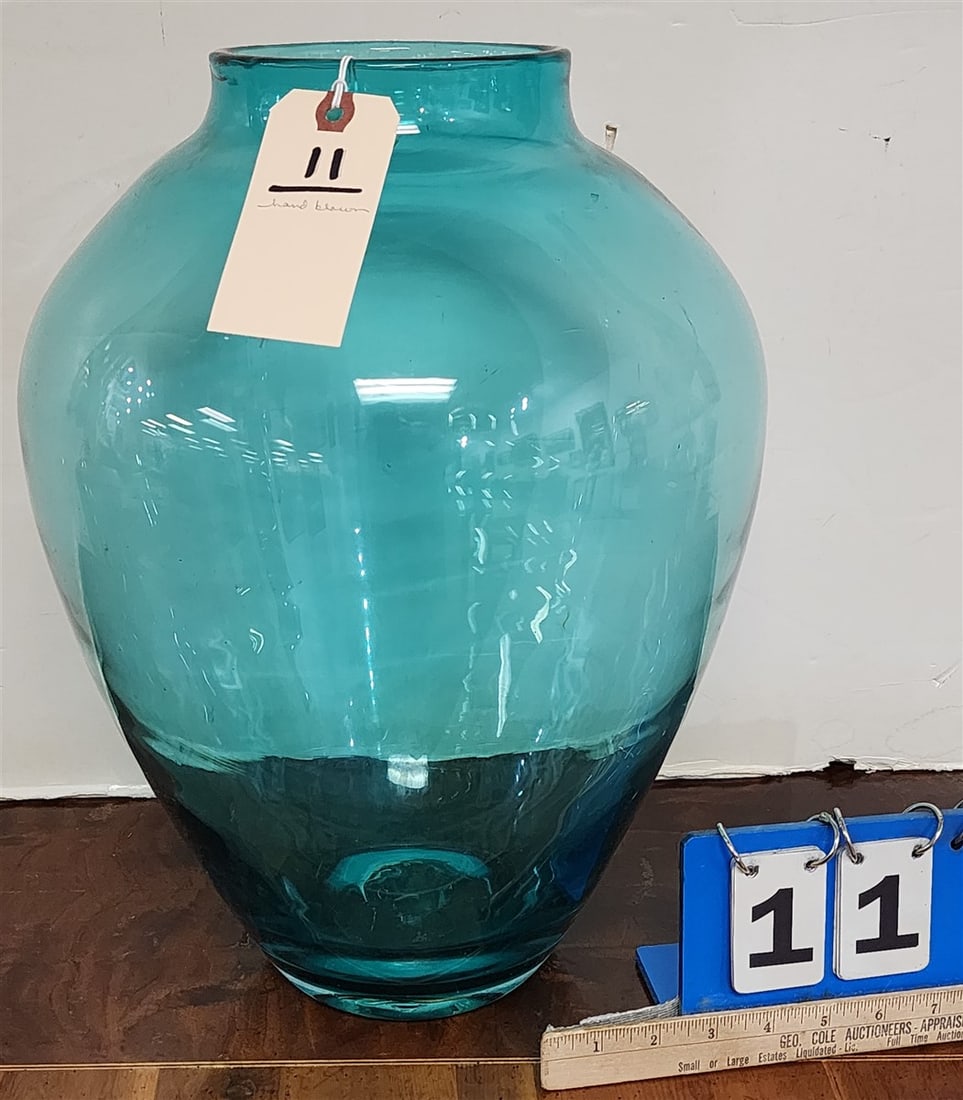 Hand Blown Vase 17" - 2