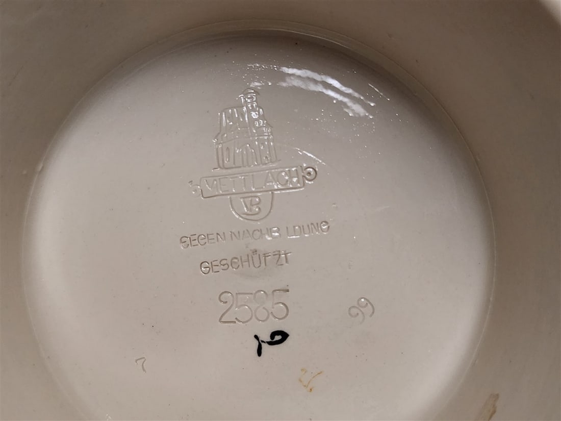 Mettlach Stein #2585 12" - 3
