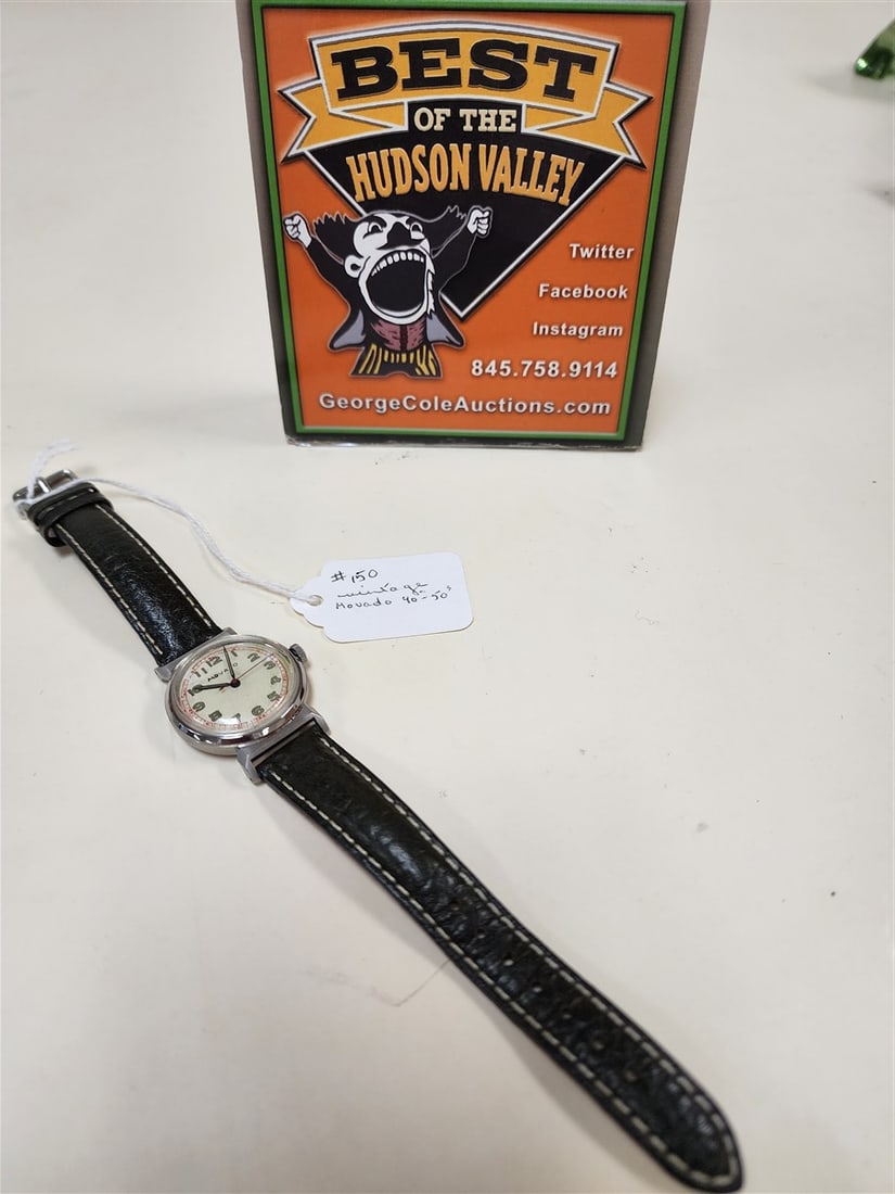 Vintage Movado Wrist Watch From 40's/50's (Working) (1 of 2)