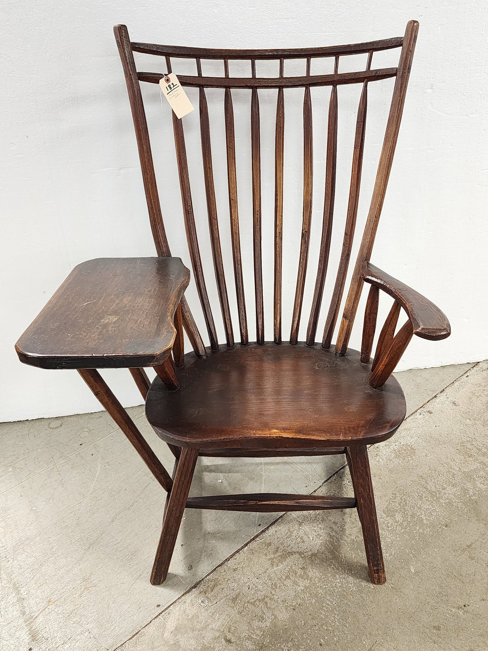 Hunt Furniture Hickory Writing Chair 41 1/2" H X 33" W X 16 1/2" D (1 of 2)