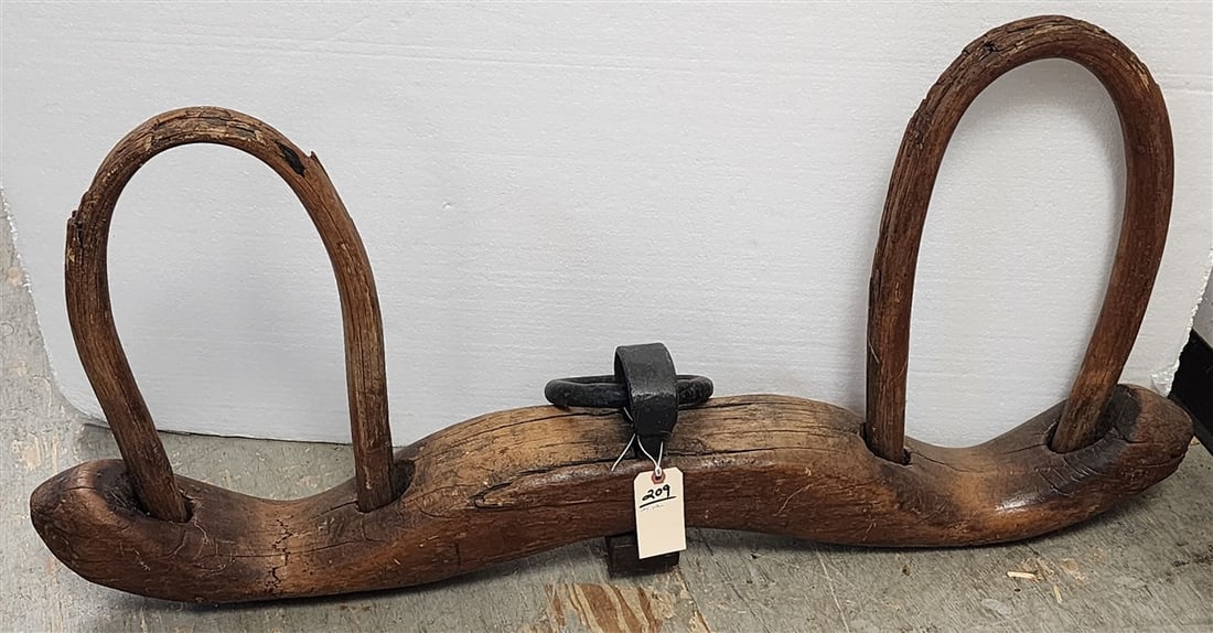 Antique Ox Yoke 23" H X 45" W (1 of 3)