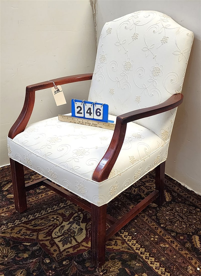 Upholstered Arm Chair (1 of 3)