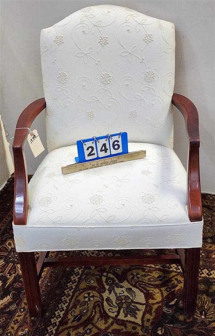 Upholstered Arm Chair - 3