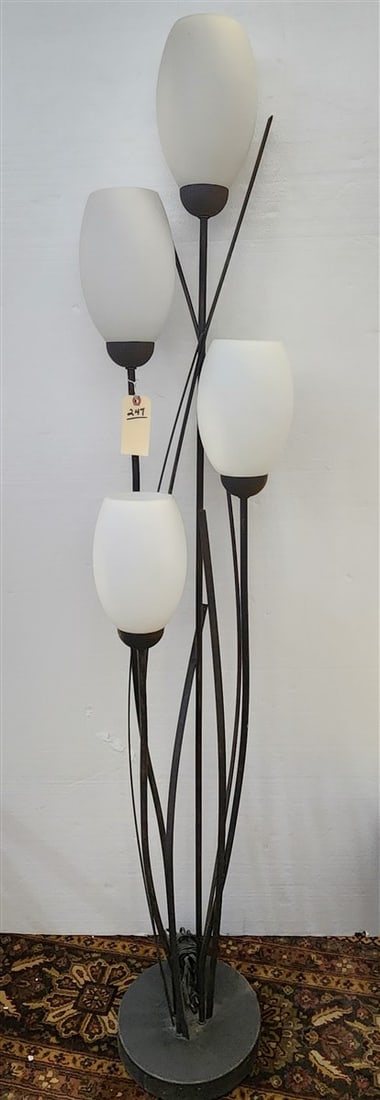 Wrought 4 Light Floor Lamp 6' (1 of 3)
