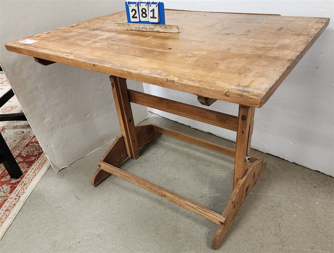 Drafting Table 32" H X 42" W X 31" D (1 of 4)