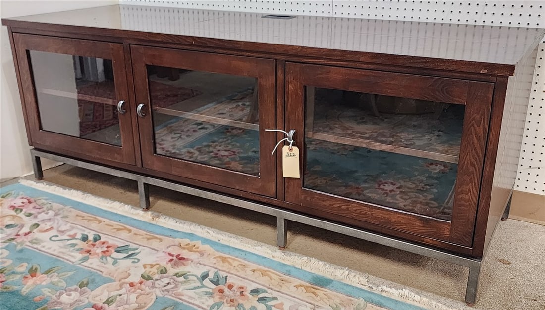 3 Door Cabinet 25 1/2" H X 88" W X 23" D: 3 Door Cabinet 25 1/2" H X 88" W X 23" D