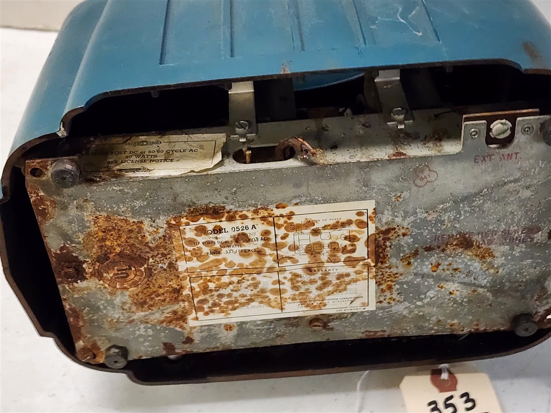 40's Bendix Radion Model # 526 - 5