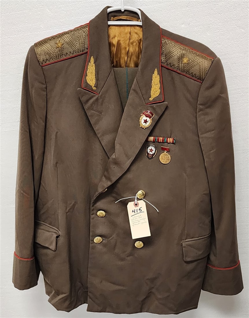 Soviet Union Red Army Major General Service Jacket + Pants (1 of 3)