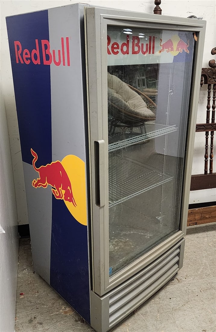 Red Bull Commercial Fridge 54" H X 25" W X 23" D (1 of 3)
