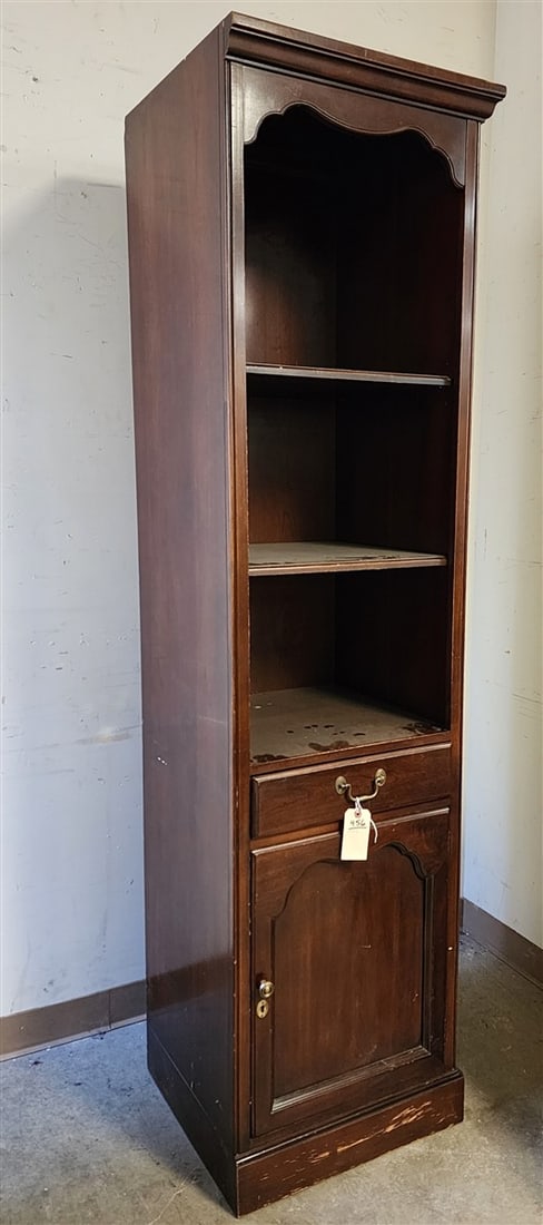 Cherry 1 Drawer Over 1 Door Cabinet 6'8" H X 20" W X 23" D (1 of 1)