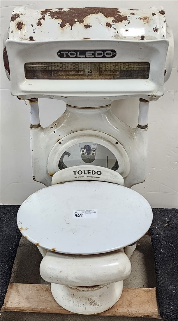 Toledo Scale 30" H X 18 1/2" W X 2' D: Toledo Scale 30" H X 18 1/2" W X 2' D