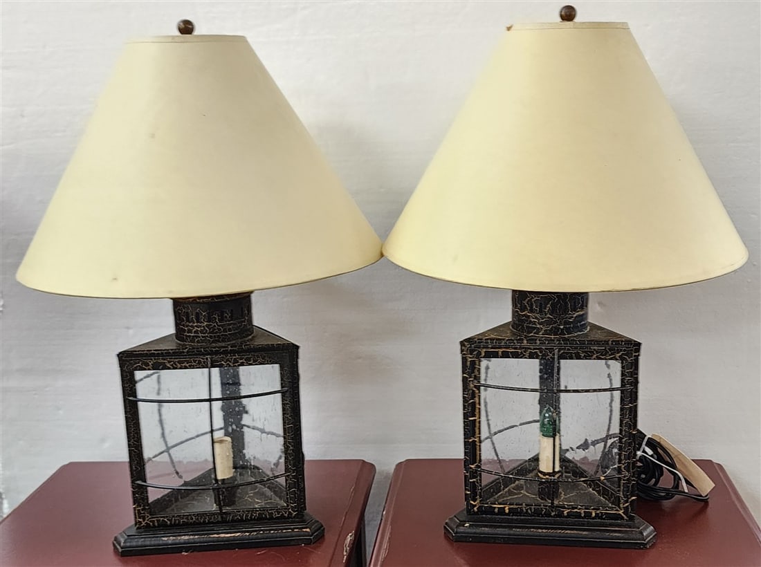 Pr. Lantern Lamps 24" H (1 of 3)