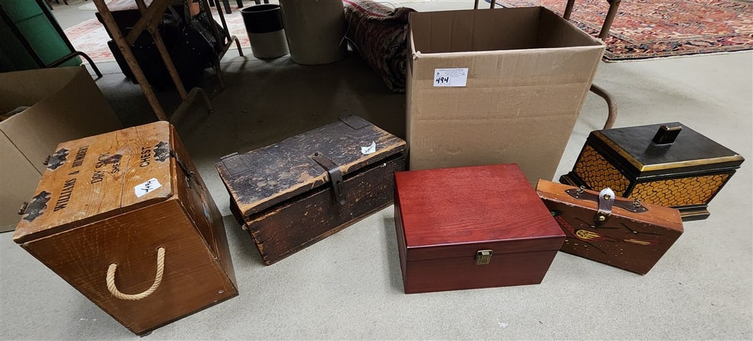 Collection Of 9 Boxes (1 of 2)