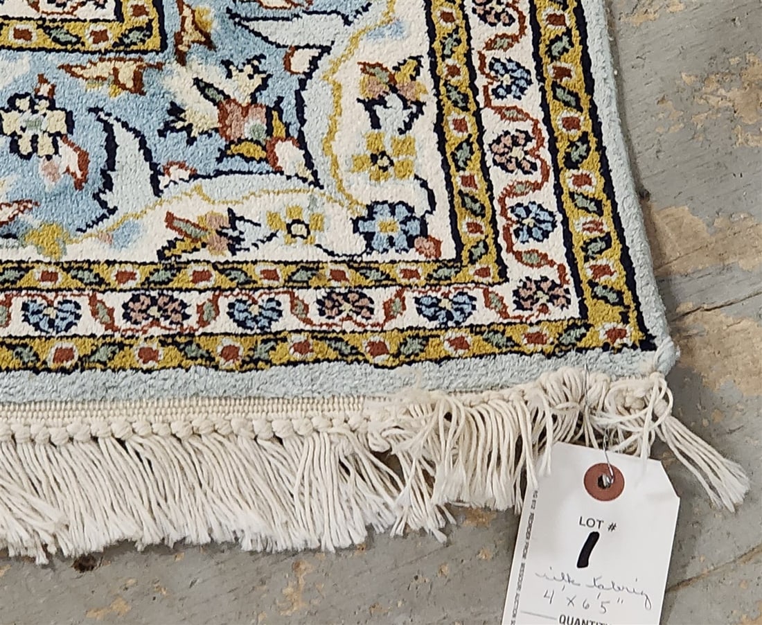 Silk Tabriz 4' X 6'5" - 2