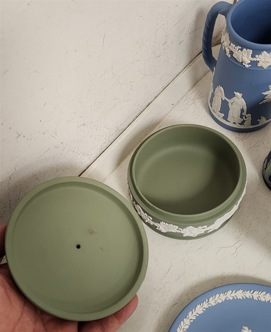 Tray 7 Pcs. Wedgewood Jasperware - 4
