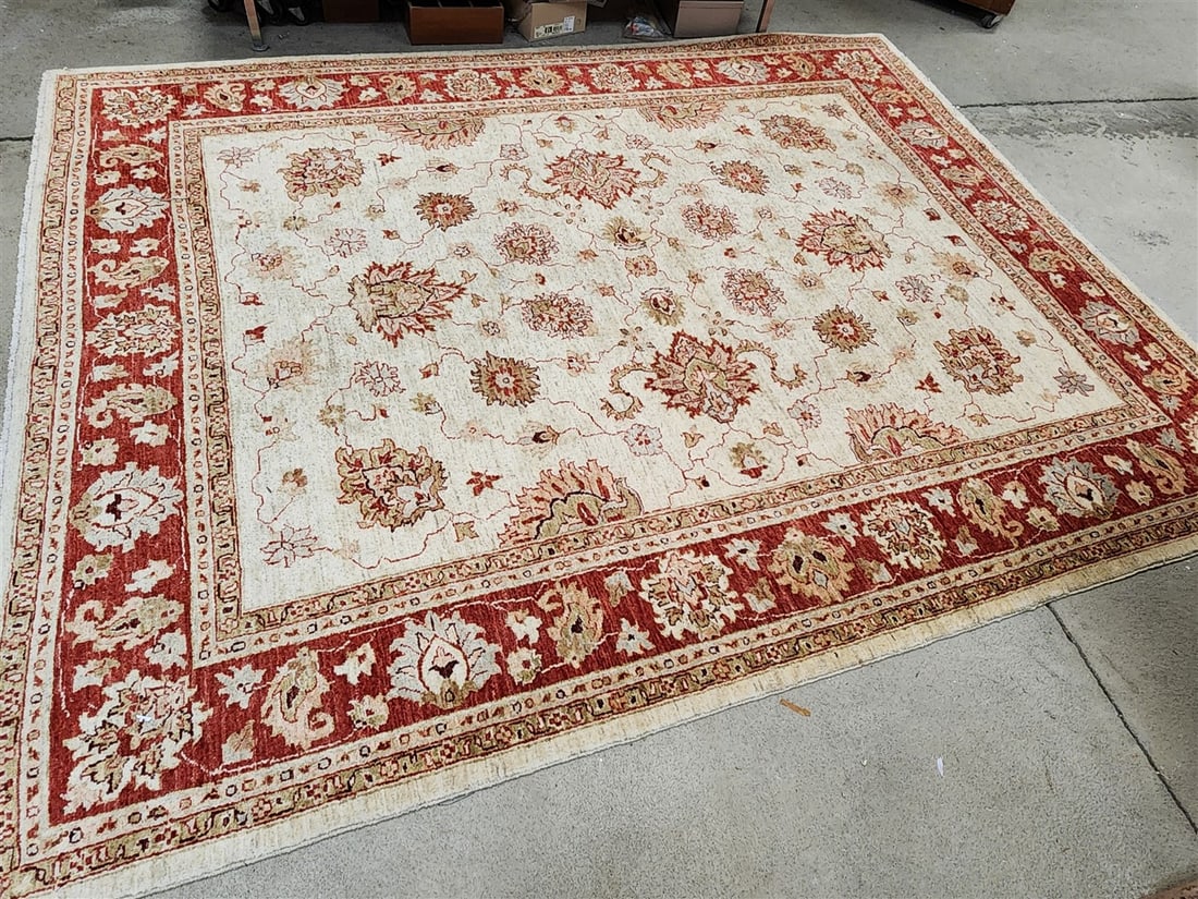 Peshwar Rug 6'7" X 8': Peshwar Rug 6'7" X 8'