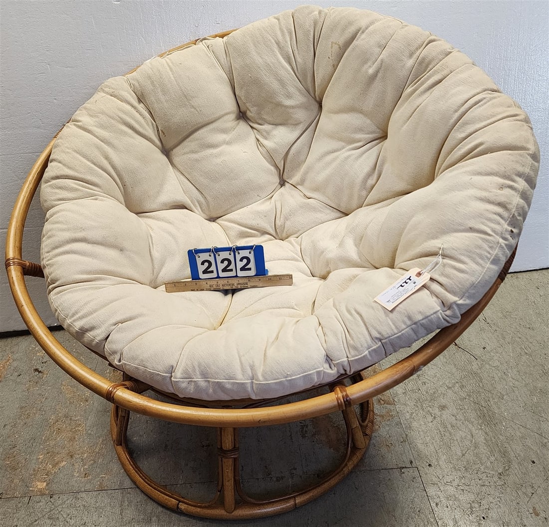 MCM Bamboo Papasan: MCM Bamboo Papasan