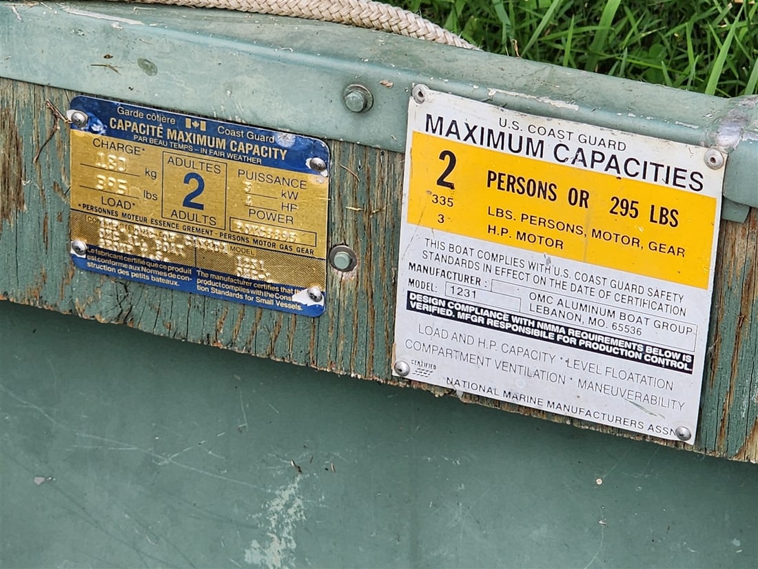 Aluminum Row Boat - 6