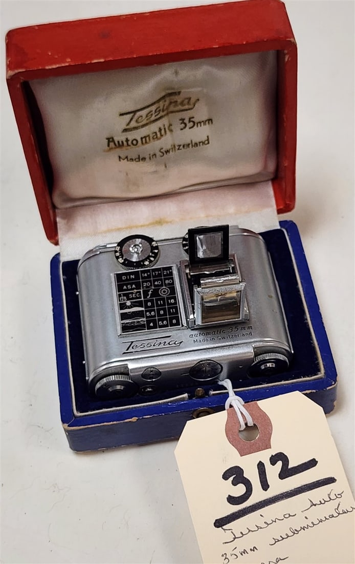 Tessina Automatic 35MM Sub Miniature Camera - 2