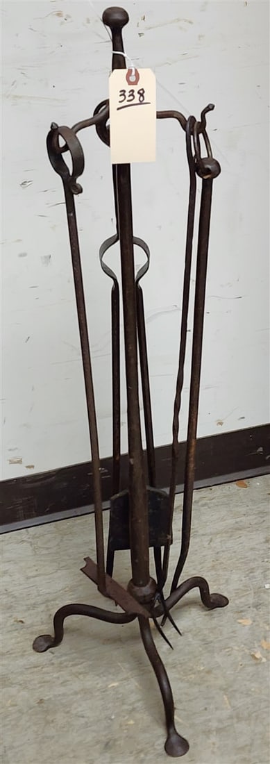 Wrought Fireplace Tools (1 of 3)