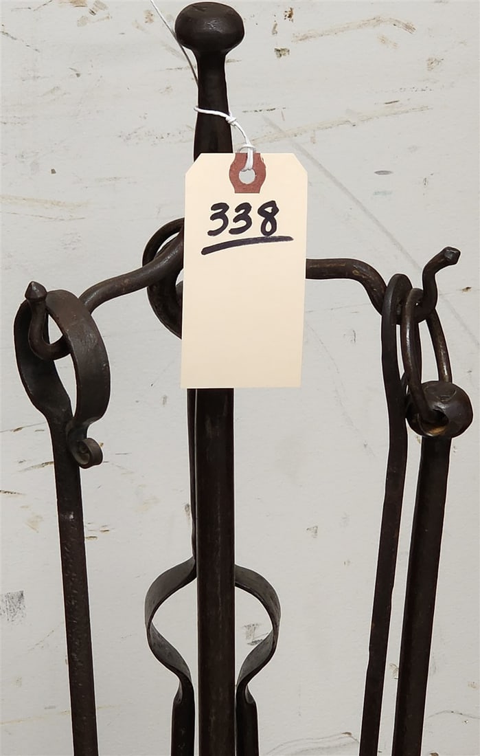 Wrought Fireplace Tools - 3