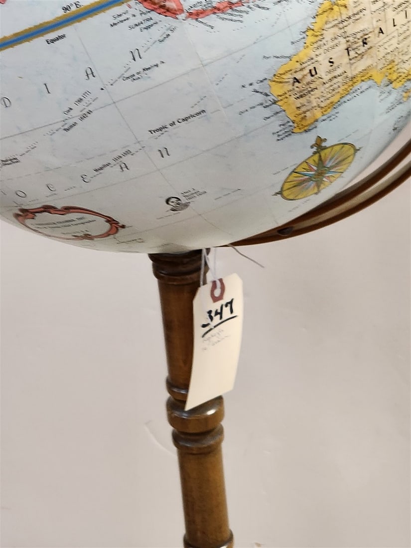 Replogle 16" Diam. Globe On Stand 38" H - 3