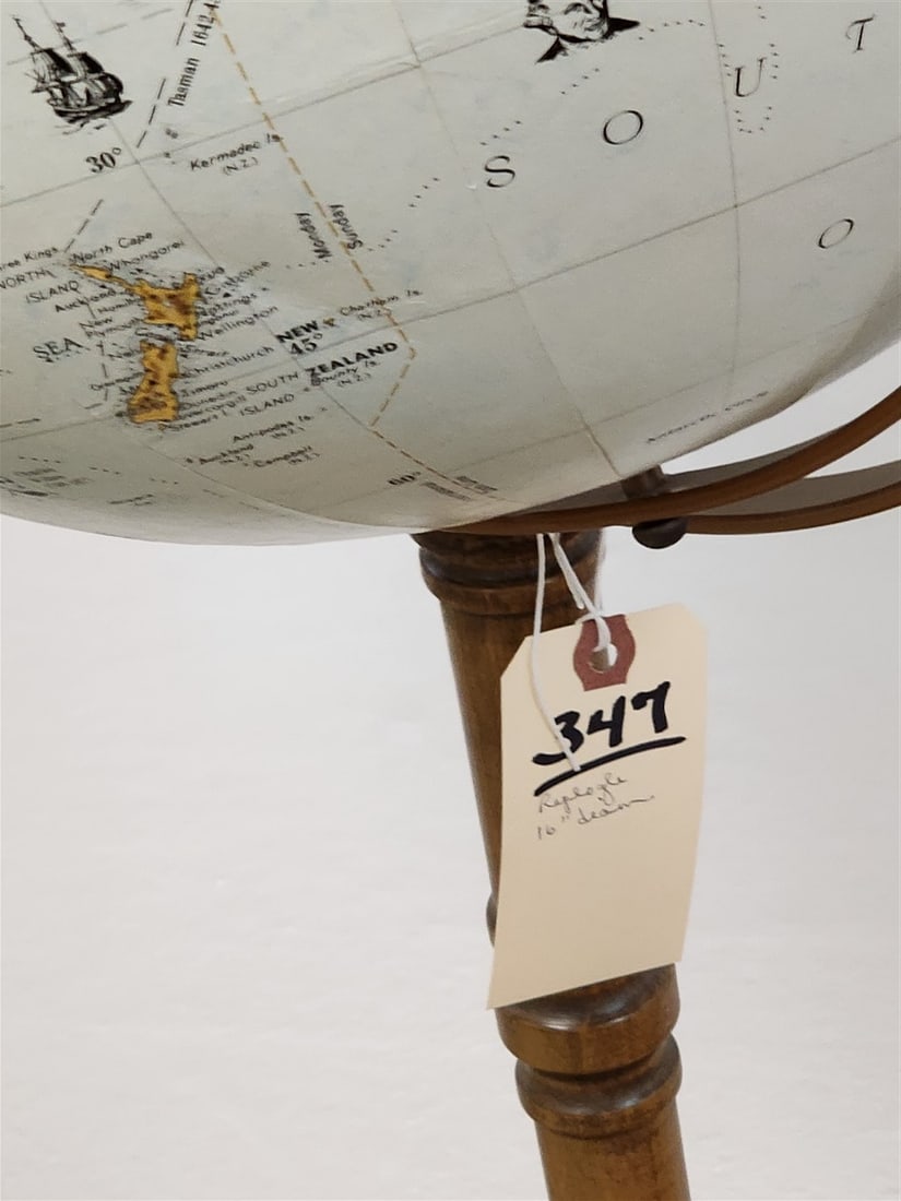 Replogle 16" Diam. Globe On Stand 38" H - 5