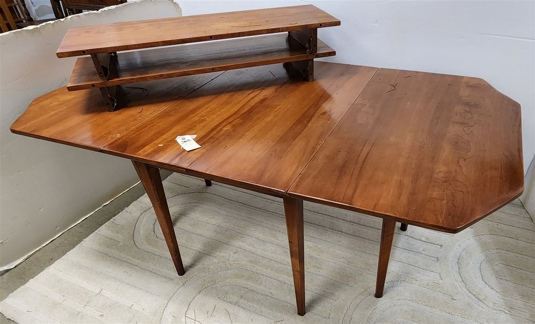 Maple Drop Leaf Dining Table 29" H X 76" L X 42" W Open w/2 Leaves 14" (1 of 3)
