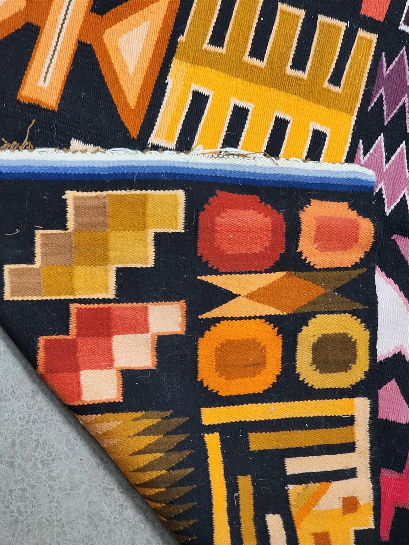 Peruvian Flatweave Rug 5'8" X 8'5" - 2