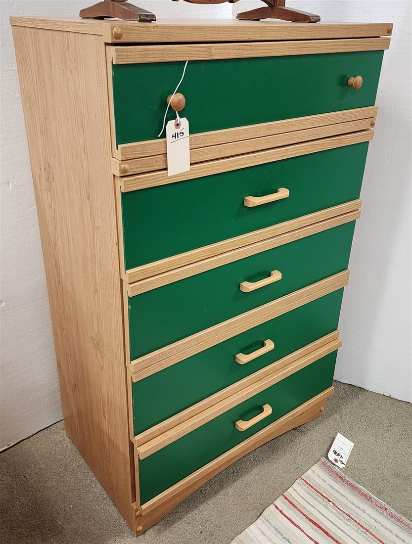 5 Drawer Chest 45 1/2" H X 27 1/2" W X 17" D: 5 Drawer Chest 45 1/2" H X 27 1/2" W X 17" D