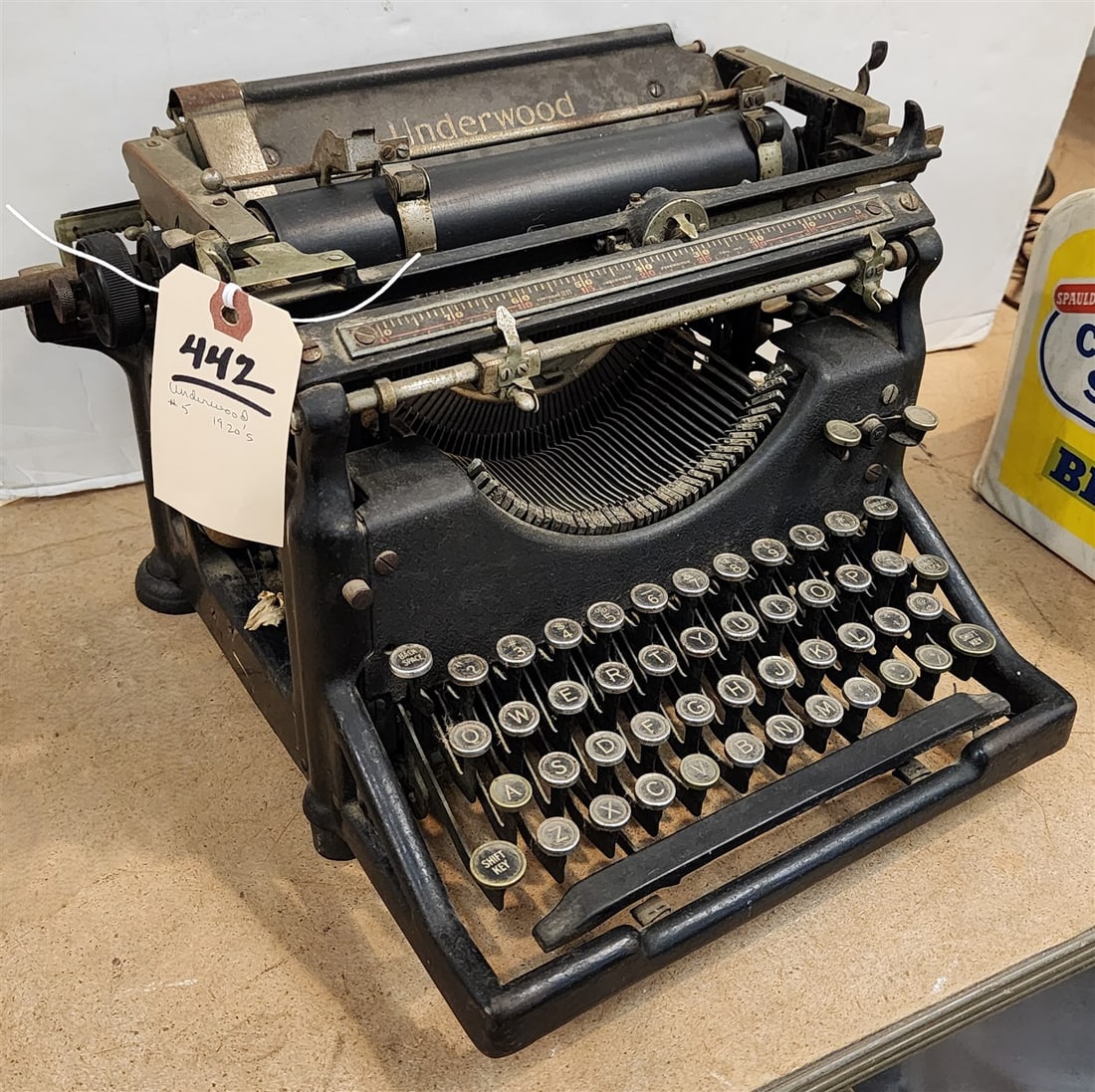 Vintage Underwood Typewriter No. 5 Style (1 of 3)