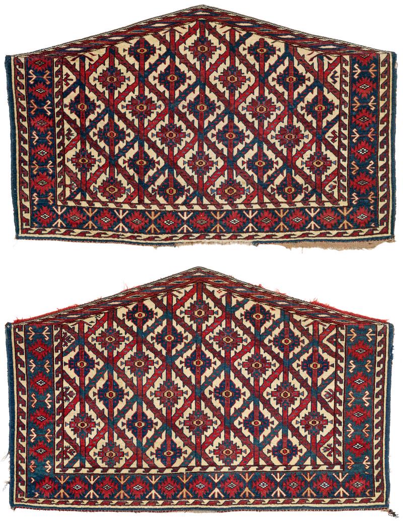 Two Yomut Asmalyks (pair) (1 of 2)