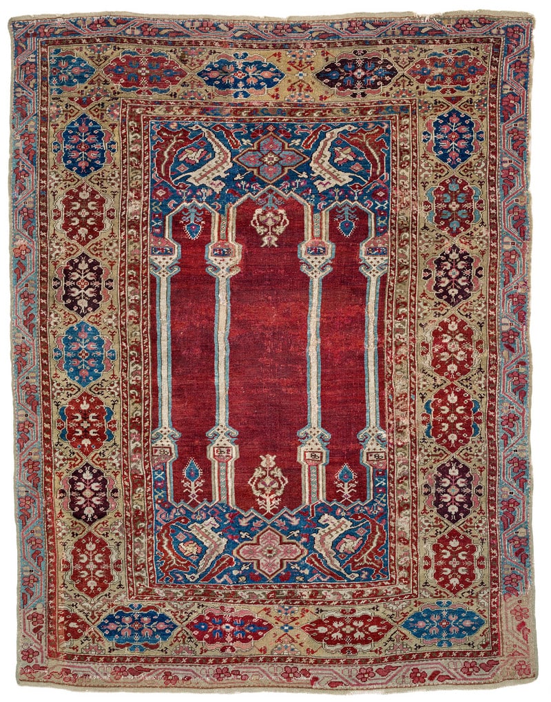 Ghiordes Column Rug (1 of 2)