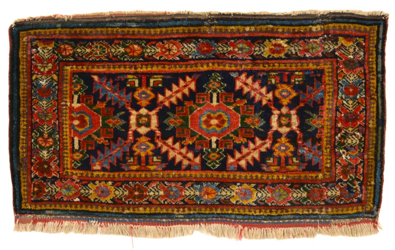 Veramin Mafrash Panel: ca. 1900, 54 x 94 cm, North Persia