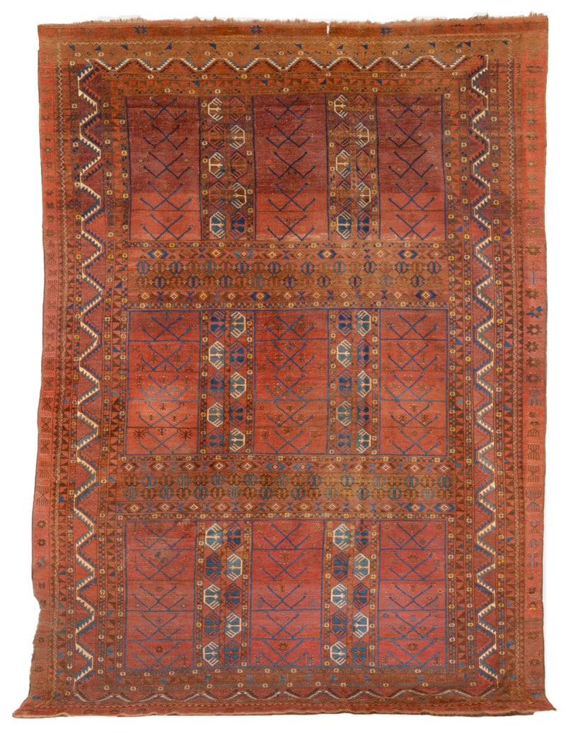 Ersari: first quarter 20th century, 337 x 242 cm, Central Asia, North Afghanistan