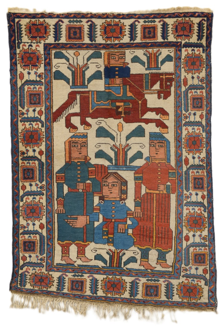 Baluch Pictorial Rug (1 of 2)