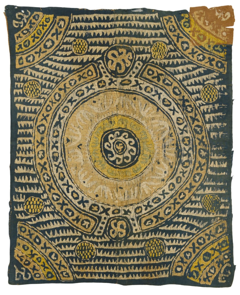 Kaitag Embroidery: ca. 1800, 90 x 73 cm, North East Caucasus, Daghestan