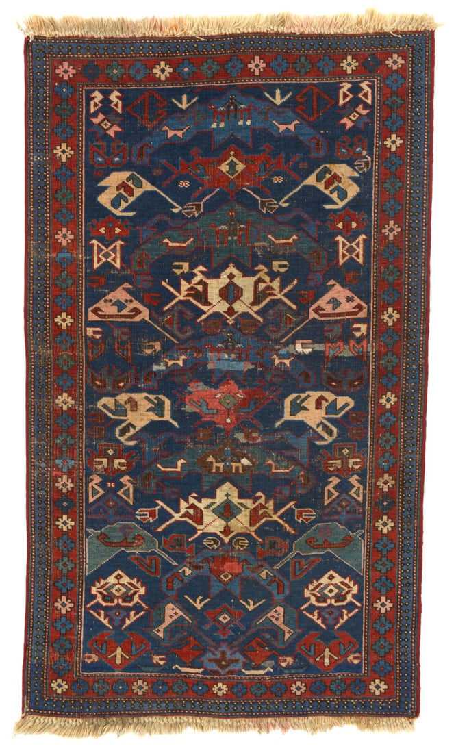 Bijov: first quarter 20th century, 141 x 84 cm, East Caucasus, Kuba