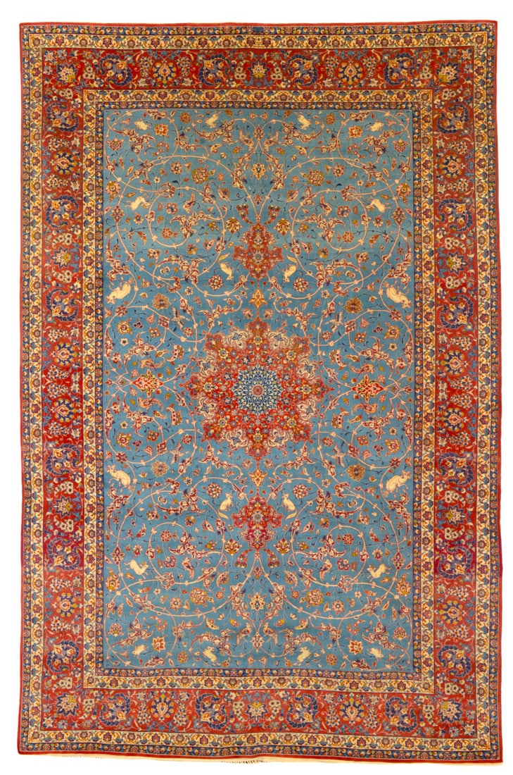 Esfahan: mid 20th century, 320 x 207 cm, Central Persia