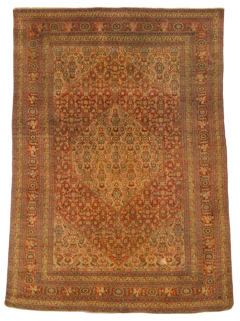Sehna: second half 19th century, 188 x 138 cm, North West Persia, Kurdistan