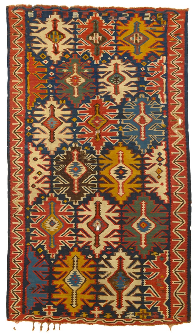 Kuba Kilim: second half 19th century, 306 x 176 cm, East Caucasus