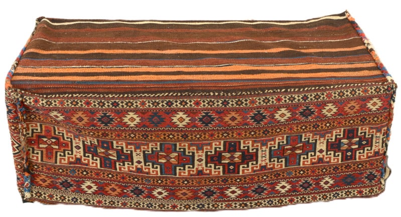 Shahsavan Mafrash: late 19th century, 43 x 107 cm (Seitenmaß), South East Caucasus, Moghan
