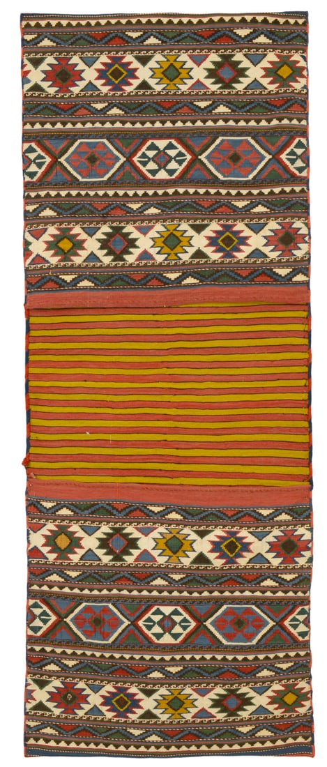 Shirvan Khorjin: late 19th century, 173 x 67 cm, East Caucasus 