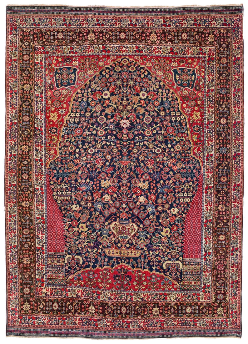 Qashqai Millefleurs Carpet (1 of 2)