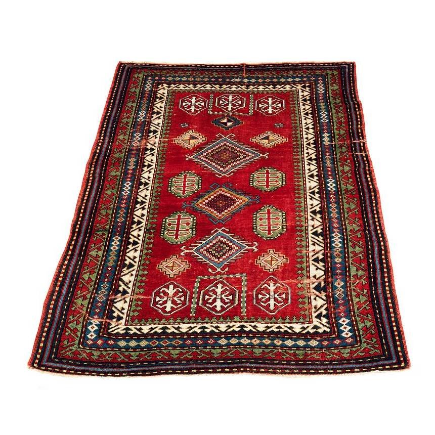 Bordjalou Kazak: um 1900, 185 x 124 cm, Südwestkaukasus