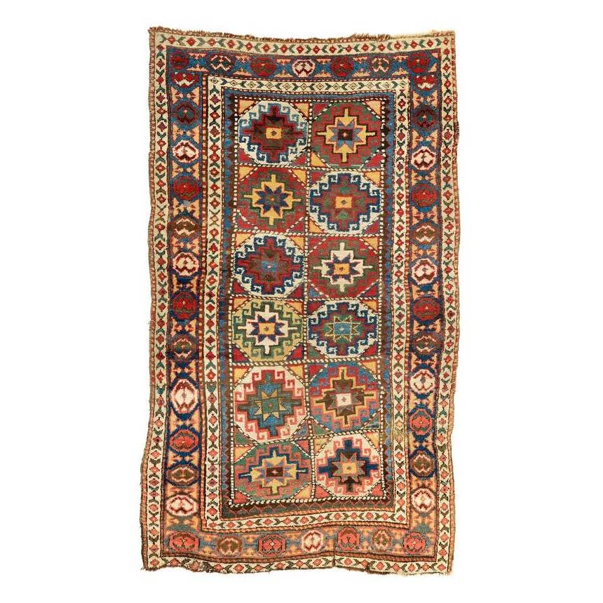 Karabagh: Ende 19. Jh., 193 x 116 cm, Südkaukasus, Azerbaidschan