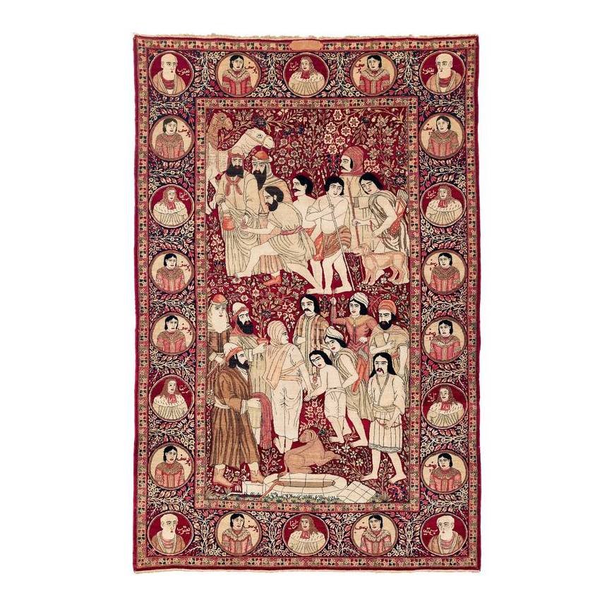 Kerman Pictorial Rug (1 of 1)